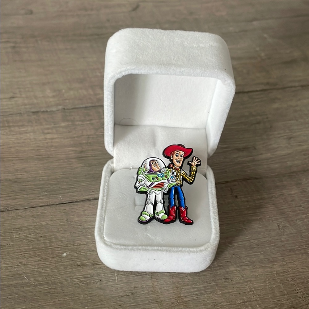 Disney! Toy Story Buzz and Woody Enamel Pin